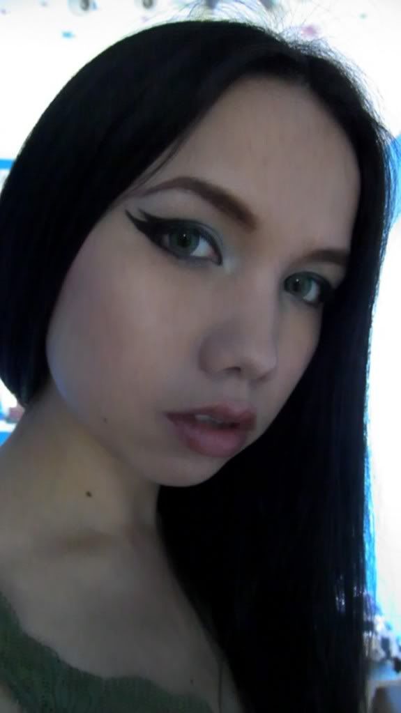 Sandra Nasic inšpirovaný make-up look (Guano Apes - This Time video)