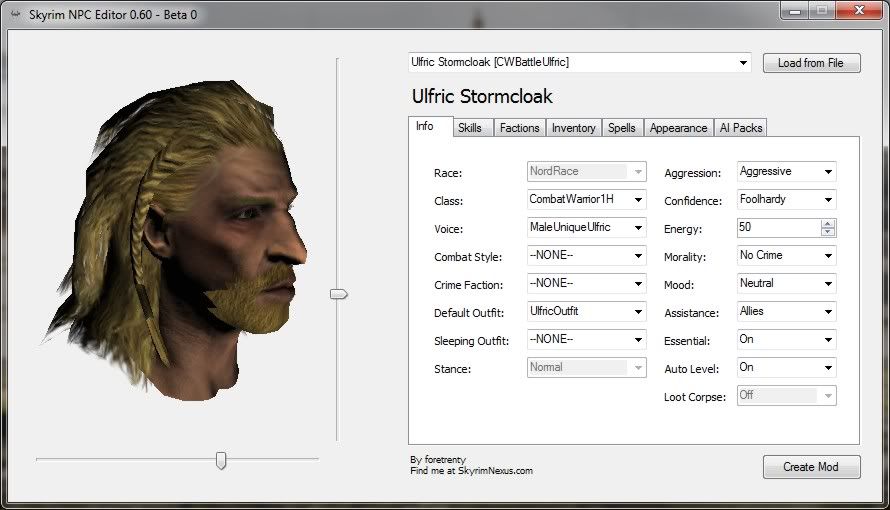 Skyrim Npc Editor 0_75_1