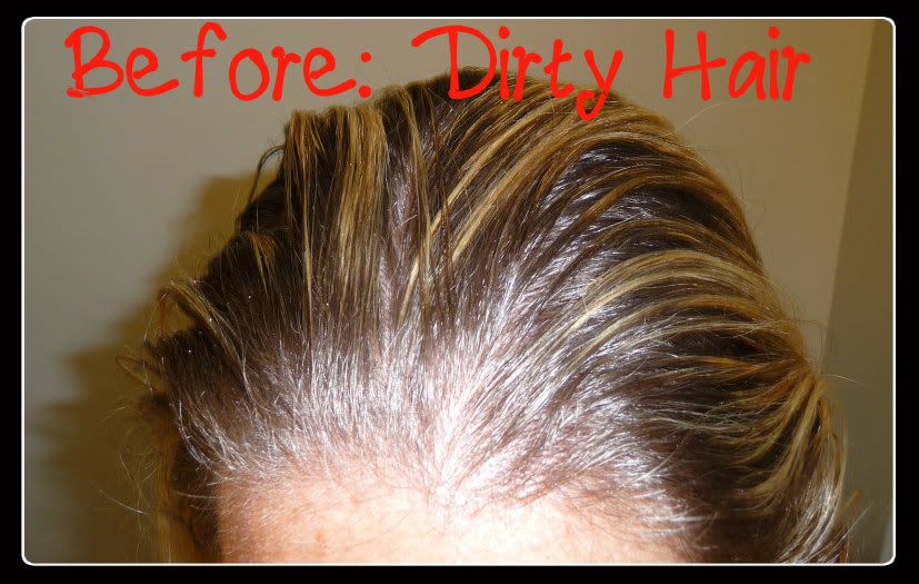 dirty hair