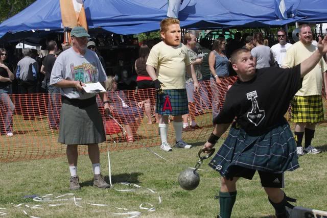 Beer, meat pies, and bagpipes. What's not to like?