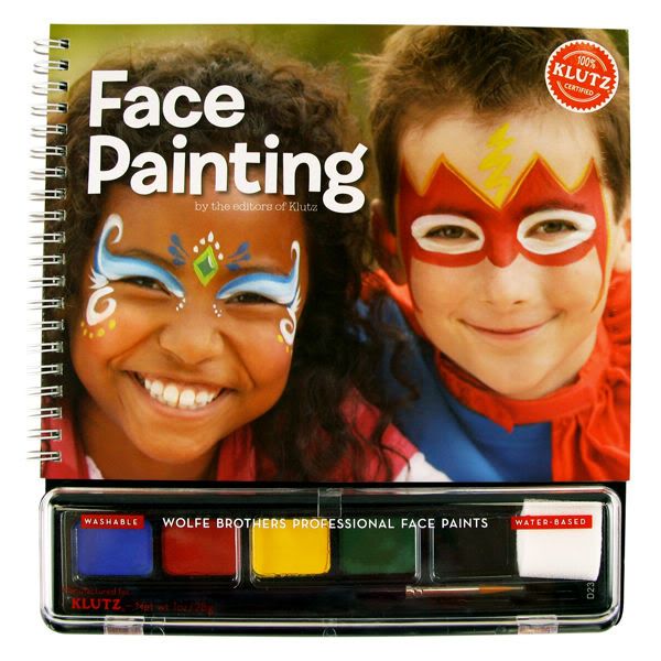 有关以下物品的详细资料: klutz face painting new book with face