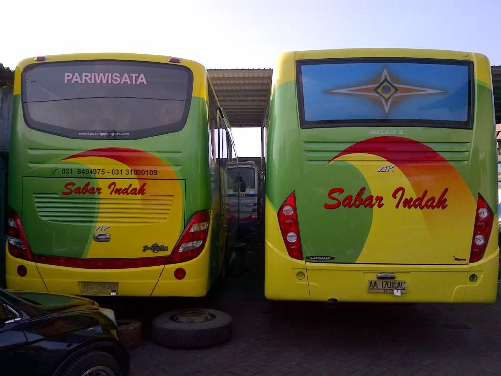 bus po sabar indah jet bus hino ak Graphics