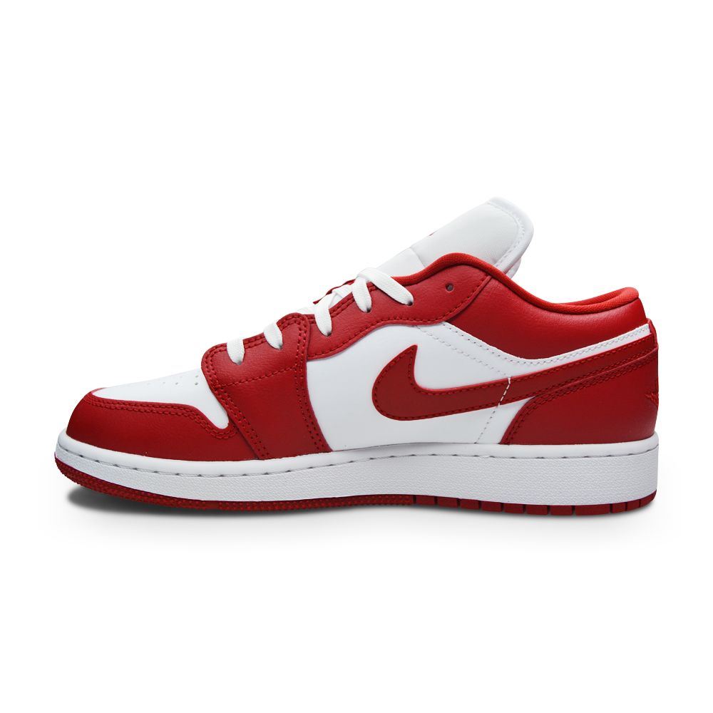 Mens Nike Air Jordan 1 Low Gym Red 611 White Red White Ebay